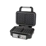 Gaufrier Électrique inox Avec 2 Gaufres 1000 Watts Proficook OriginalPC WA 1240 Gris – آلة الحلويات بروفي كوك 1000 واط رمادي إينوكس