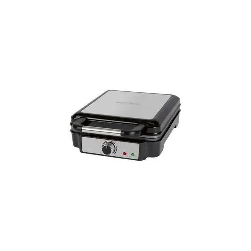 Gaufrier Électrique inox Avec 2 Gaufres 1000 Watts Proficook OriginalPC WA 1240 Gris