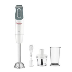 Mixeur Plongeant-Batteur Moulinex 800W, 10 vitesses + Pulse, Pied métal amovible - DD642110 - DD642110 - DD642110
