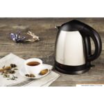 BOUILLOIRE TEFAL 1.2L 1800W INOX kI43D10 – غلاية ماء كهربائية تيفال 1.2 لتر 1800 واط إينوكس