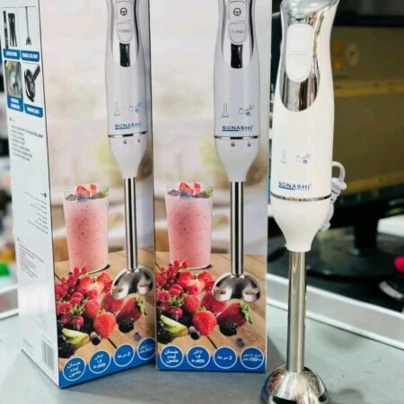 MIXEUR inox 600W Sonashi SHB-191J Blanc