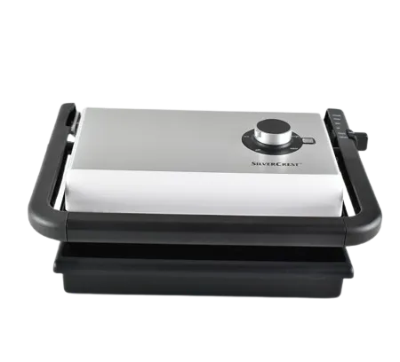 Panineuse Maker 1200W SilverCrest HRG1101 Noir-Silver