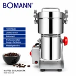 Moulin Professionnel à café et épices 1800 W 400 G Bomann KSW 6502 CB – مطحنة كهربائية بومان 1800 واط