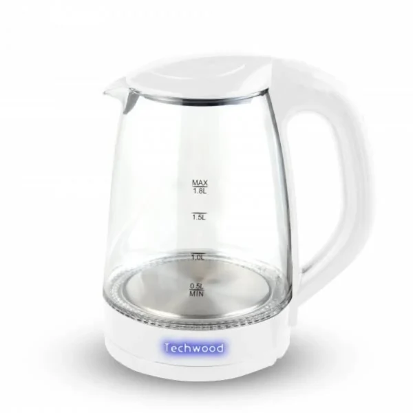Bouilloire Électrique Sans Fil 1.7L 2200W Techwood TB-1703V