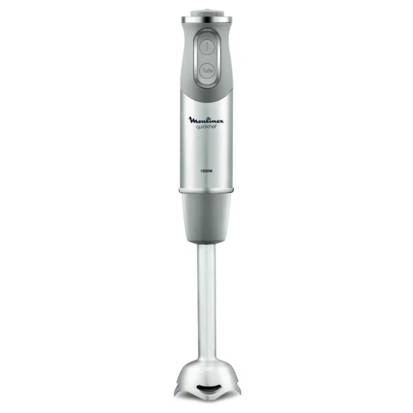 QUICKCHEF mixeur plongeant Moulinex Gris/Inox 1000 W métal DD655D10 – Image 2