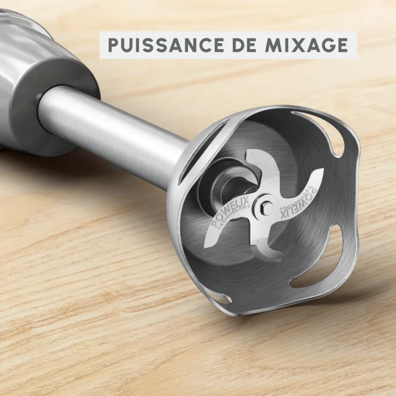 Quickchef+ DD672B10 Mixeur plongeant Moulinex - 1000W - 1 accessoire - 20 vitesses DD672B10