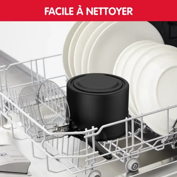 Friteuse Mega 2 KG Xxl pour 8 personnes Moulinex Am480870 Noir – Image 3