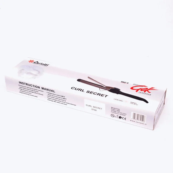 Fer à boucler professionnel Ceriotti Curl Secret 5700 – Image 4