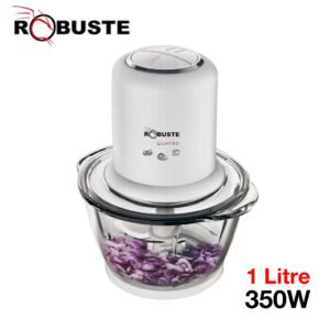 Hachoir Électrique En Verre 4 Lames 350W ROBUSTE QUATRO