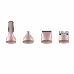 Tondeuse Cheveux Sans Fil Multifonction 10 en 1 Kemei KM-1015 Rose – آلة حلاقة كيمي وردي KM-1015