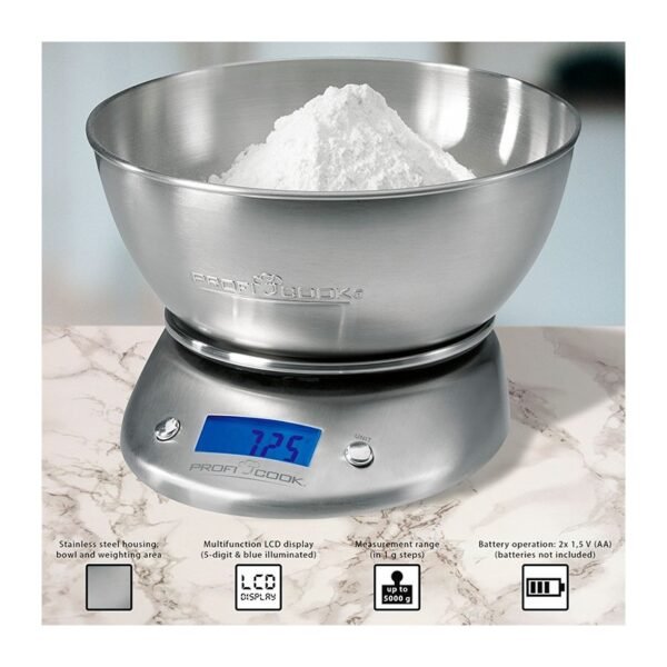 Balance de cuisine numérique Proficook PC-KW 1040 – Image 4