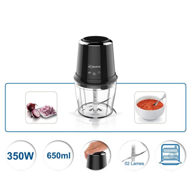 Hachoir 650ML 350W Robuste HN19 – Image 3