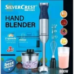 Bras Mixeur Inox Multifonction 3 en 1 - 800W SilverCrest HB5011Y-GS10 – خلاط كهربائي سيلفر كرست 800 واط إينوكس HB5011Y-GS10