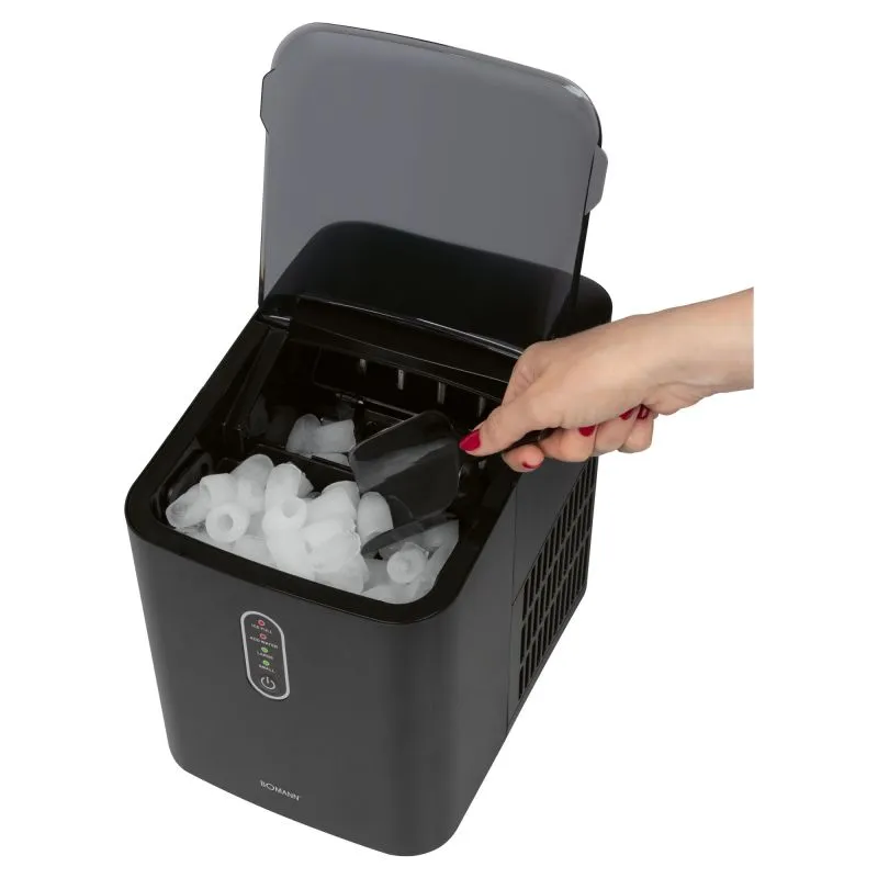 Machine à glaçons 1,1L 12KG Noir Bomann EWB 6068 CB Noir