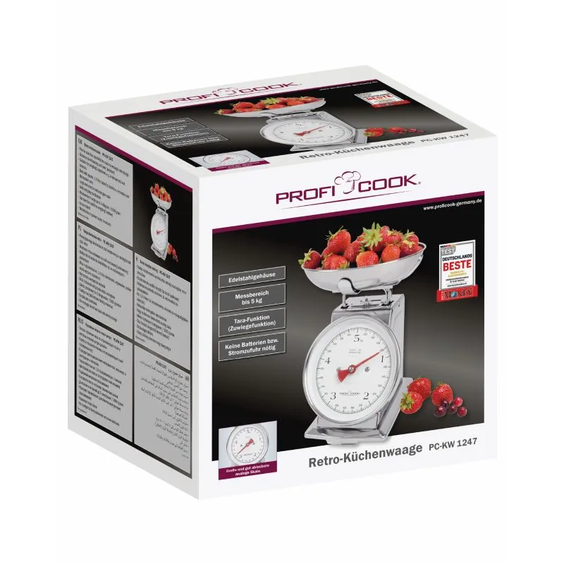 Balance de cuisine retro Proficook PC-KW 1247