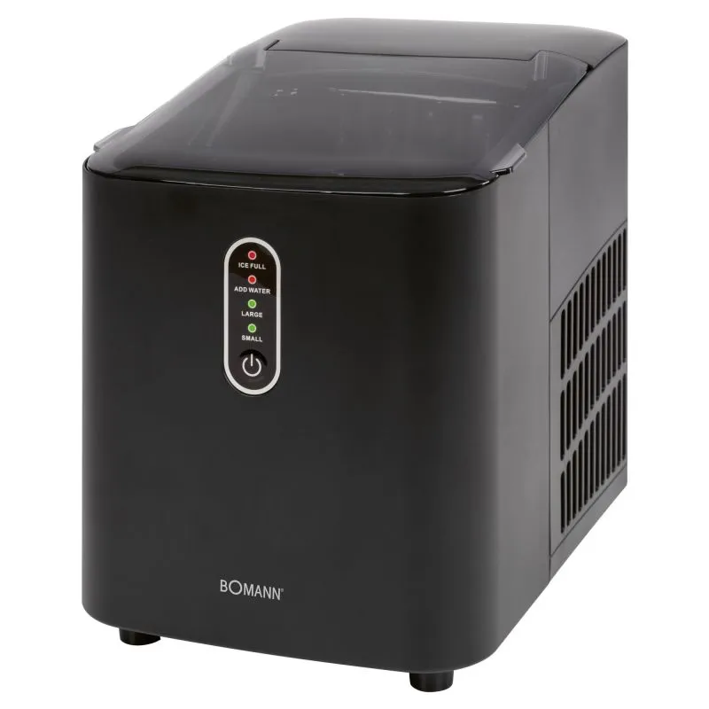 Machine à glaçons 1,1L 12KG Noir Bomann EWB 6068 CB Noir