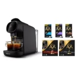 Machine à café à capsules L'Or Barista Philips Original avec 50 capsules Cadeau -LM9012 NOIR – آلة قهوة فيليبس أسود LM9012