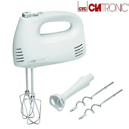 Batteur Électrique Et Pied Mixeur 300W Clatronic Hm 3524 Blanc