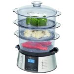 Cuiseur Vapeur Électrique En Inox 800W Clatronic DG 33547 – طباخة كهربائية كلاترونيك 800 واط إينوكس