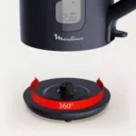 Bouilloire Électrique Sans Fil 2400W 1.7L Moulinex BY2M0810 – غلاية ماء كهربائية مولينكس 1.7 لتر 2400 واط BY2M0810
