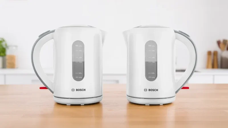 Bouilloire Électrique Sans Fil 1.7L 2200W Bosch TWK7601