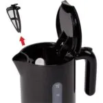 Bouilloire Électrique Sans Fil 1,8 L 2200 W Clatronic Wk3452 Noir – غلاية ماء كهربائية كلاترونيك 1.8 لتر 2200 واط أسود