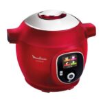 Cookeo + Multicuiseur Intelligent 06L 180 recettes Moulinex Original CE85B510 Rouge – طباخة كهربائية مولينكس 06 لتر أحمر CE85B510