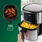Friteuse À Air Chaud Avec Écran Tactile LED 5,5L 1400W PC-FR1239 H ProfiCook – قلاية هوائية بروفي كوك 5.5 لتر 1400 واط PC-FR1239