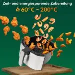 Friteuse À Air Chaud Avec Écran Tactile LED 5,5L 1400W PC-FR1239 H ProfiCook – قلاية هوائية بروفي كوك 5.5 لتر 1400 واط PC-FR1239
