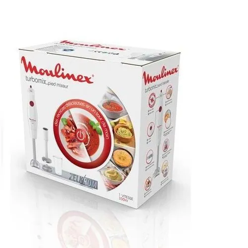 Bras Mixeur Avec Bol 800mL 350W Turbomix Moulinex DD12H110