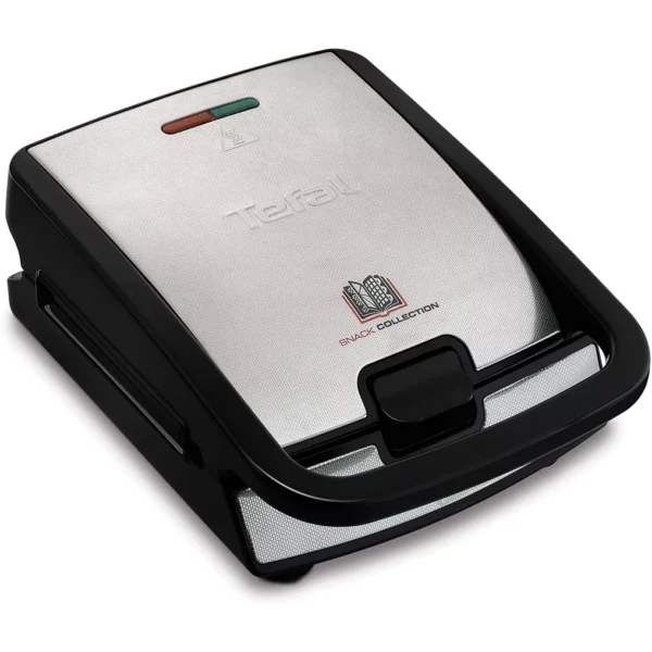Gaufrier et grill inox 3 en 1snack Tefal SW857D12
