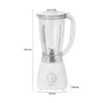 Blender Électrique 500W 1.5L Avec Écrasement De Glace Clatronic UM3470 – خلاط كهربائي كلاترونيك 1.5 لتر 500 واط UM3470
