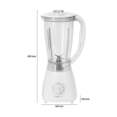 Blender Électrique 500W 1.5L Avec Écrasement De Glace Clatronic UM3470