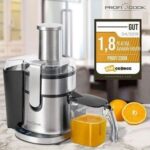 Centrifugeuse Professionnelle 800W 5 Vitesses Proficook PC-AE 1156 – عصارة كهربائية بروفي كوك 800 واط