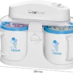 Machine A Crème Glacée Clatronic ICM 3650/4 Blanc – آلة صنع الثلج كلاترونيك أبيض كريمي