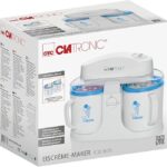 Machine A Crème Glacée Clatronic ICM 3650/4 Blanc – آلة صنع الثلج كلاترونيك أبيض كريمي