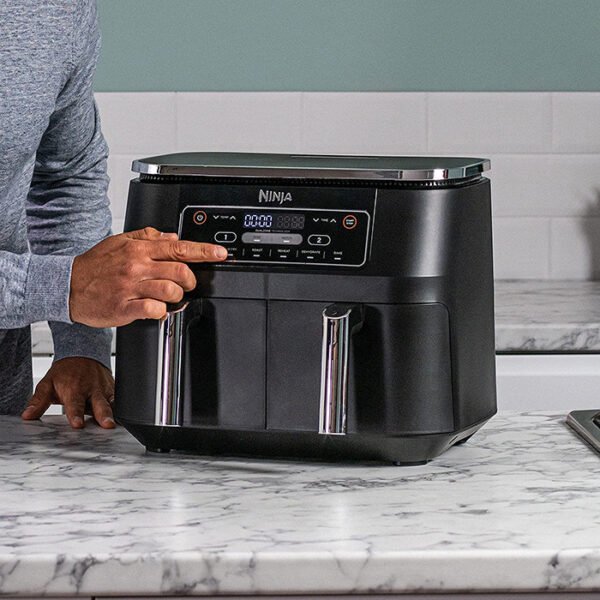 Friteuse Double Sans Huile À Air Numérique 7.6l ‎2470w Ninja AF300EU – Image 3