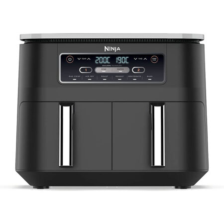 Friteuse Double Sans Huile À Air Numérique 7.6l ‎2470w Ninja Original AF300EU