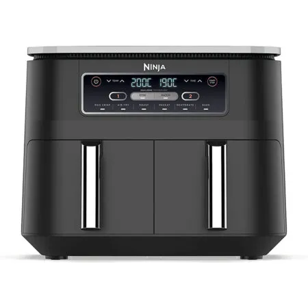 Friteuse Double Sans Huile À Air Numérique 7.6l ‎2470w Ninja Original AF300EU