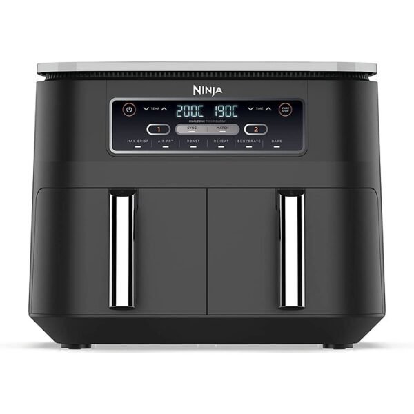 Friteuse Double Sans Huile À Air Numérique 7.6l ‎2470w Ninja AF300EU