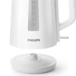 Bouilloire Électrique Sans Fil 1.7L 2200W Philips HD9318 Blanc – غلاية ماء كهربائية فيليبس 1.7 لتر 2200 واط أبيض HD9318