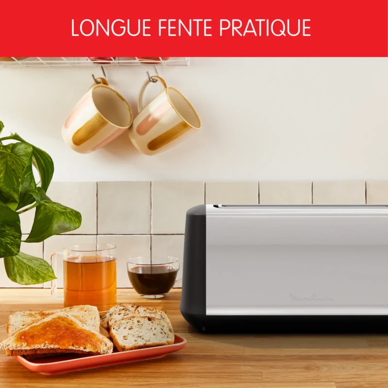Grille-Pain 7Niveaux De Brunissement 1000W Moulinex LS340811