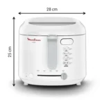 Friteuse Électrique 1.8l 1600w Moulinex AF203110 – قلاية هوائية مولينكس 1.8 لتر 1600 واط AF203110