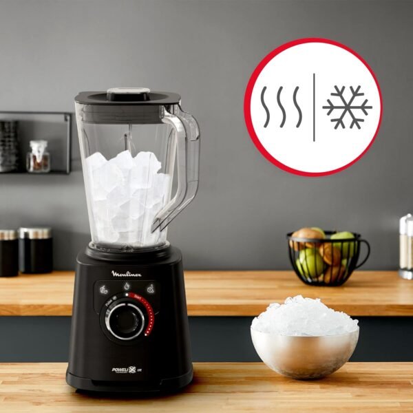 BLENDER 1200W 15 Vitesses 2L Moulinex LM88A810 – Image 3