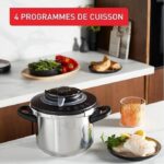 Cocotte clipso+ chef 10L 4Programmes Seb – طنجرة ضغط سيب 10 لتر