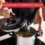 Cocotte clipso+ chef 10L 4Programmes Seb – طنجرة ضغط سيب 10 لتر