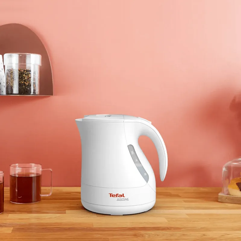 Bouilloire justine blanche 1.2L Tefal BF512011