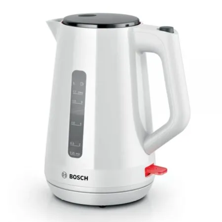 Bouilloire Électrique Sans Fil 1.7 L 2400W Bosch Original TWK1M121 Blanc