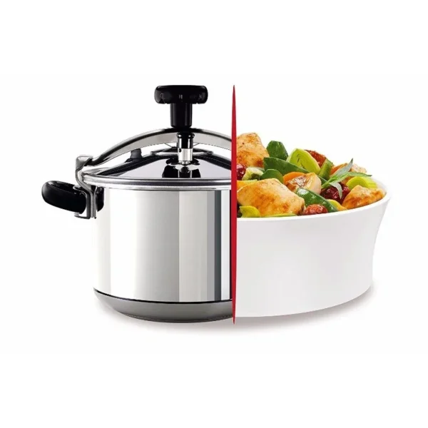 Autocuiseur Cocotte minute 2en1 Inox 12L Seb Authentique P0531700 – Image 2