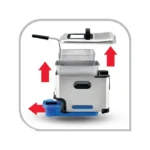 Friteuse Électrique En Inox 3.5L 2300W Seb FR804000 – قلاية هوائية سيب 3.5 لتر 2300 واط إينوكس FR804000